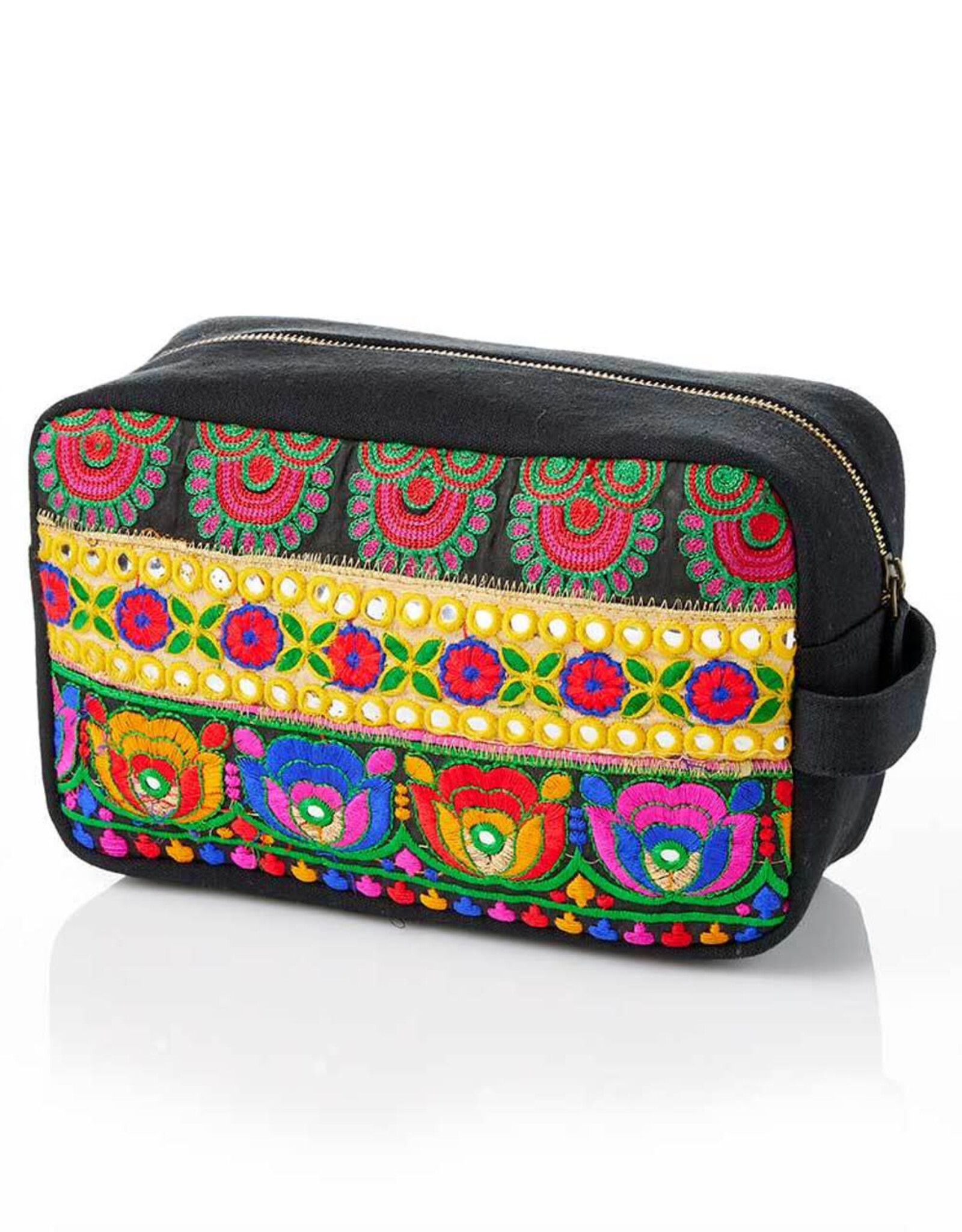 Serrv Isha Sari Toiletry Bag