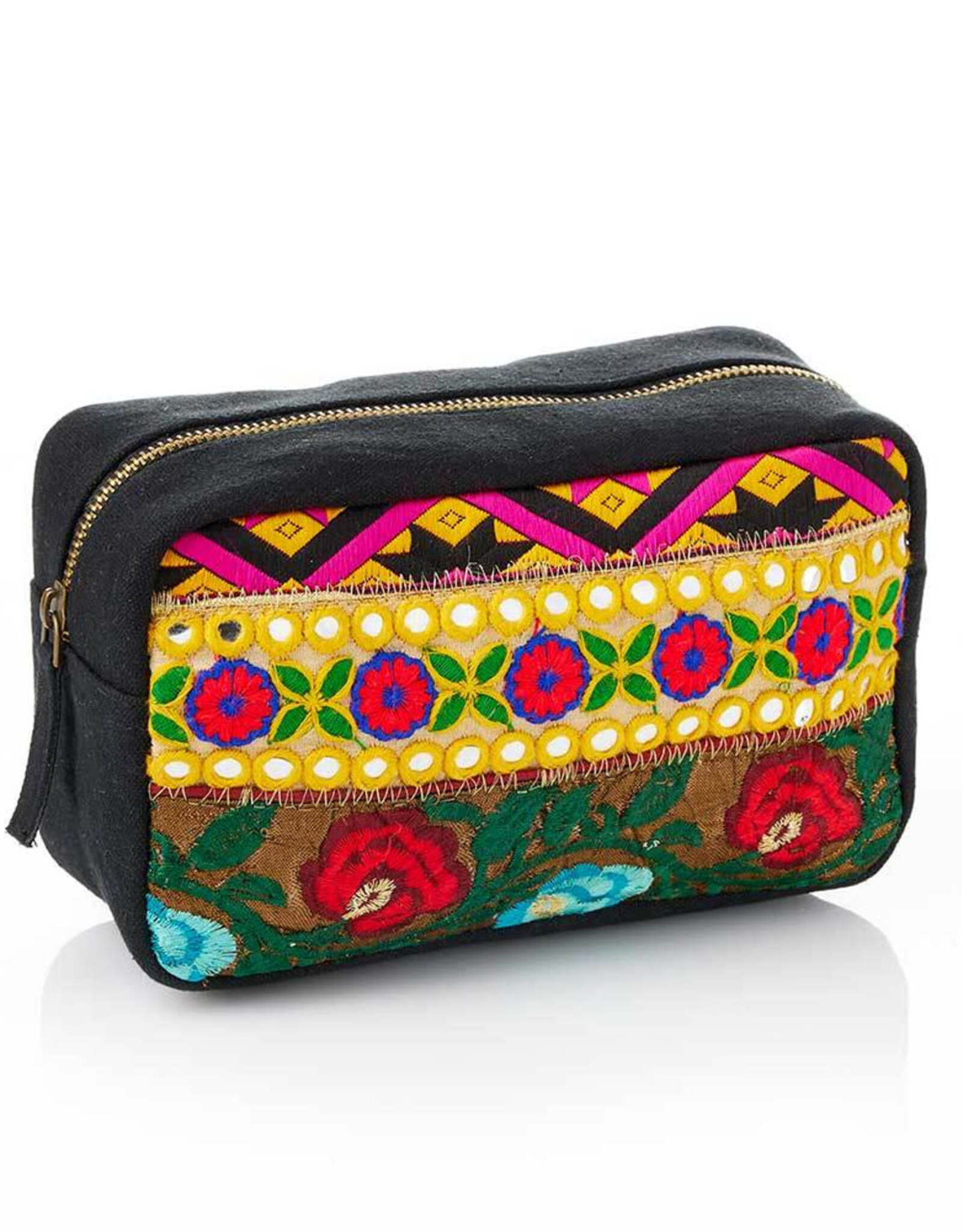 Serrv Isha Sari Makeup Bag