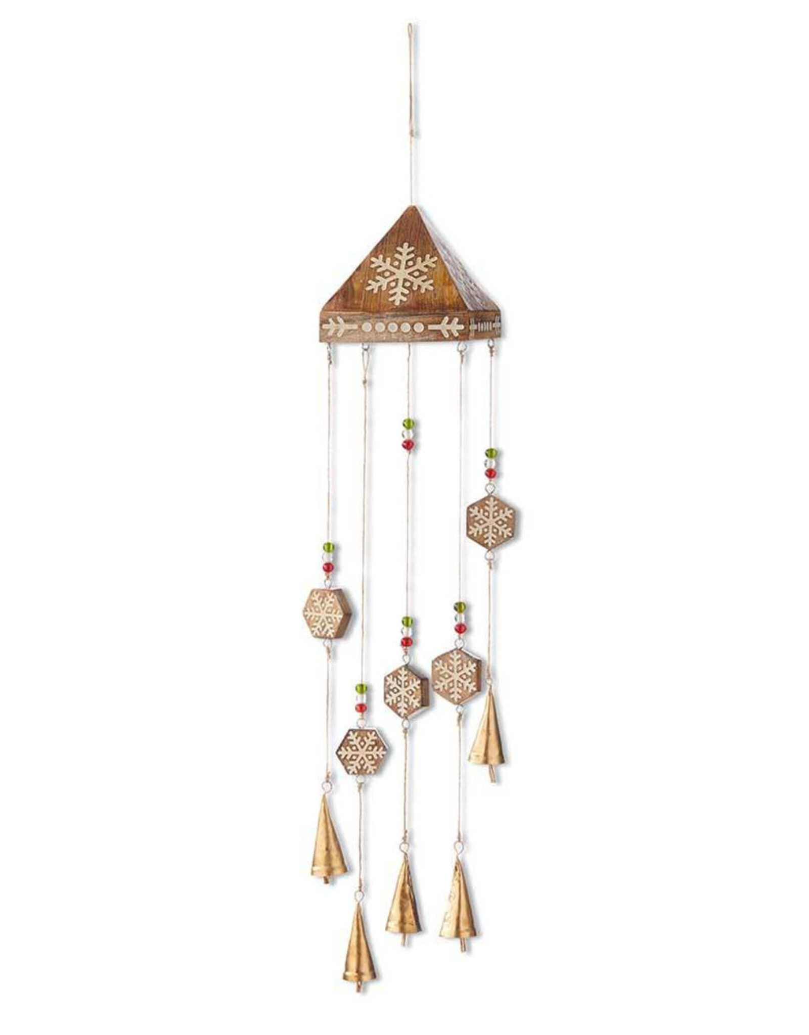 Serrv Falling Snow Wind Chime