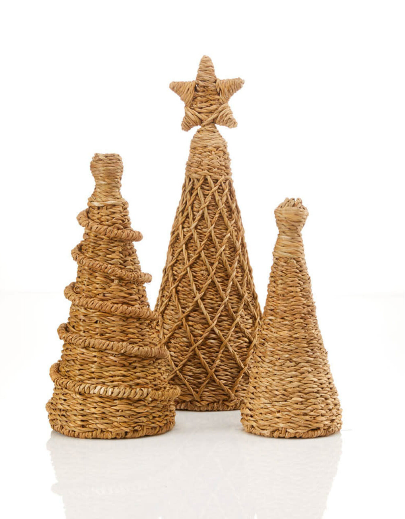 Serrv Large Hogla Basket Tree