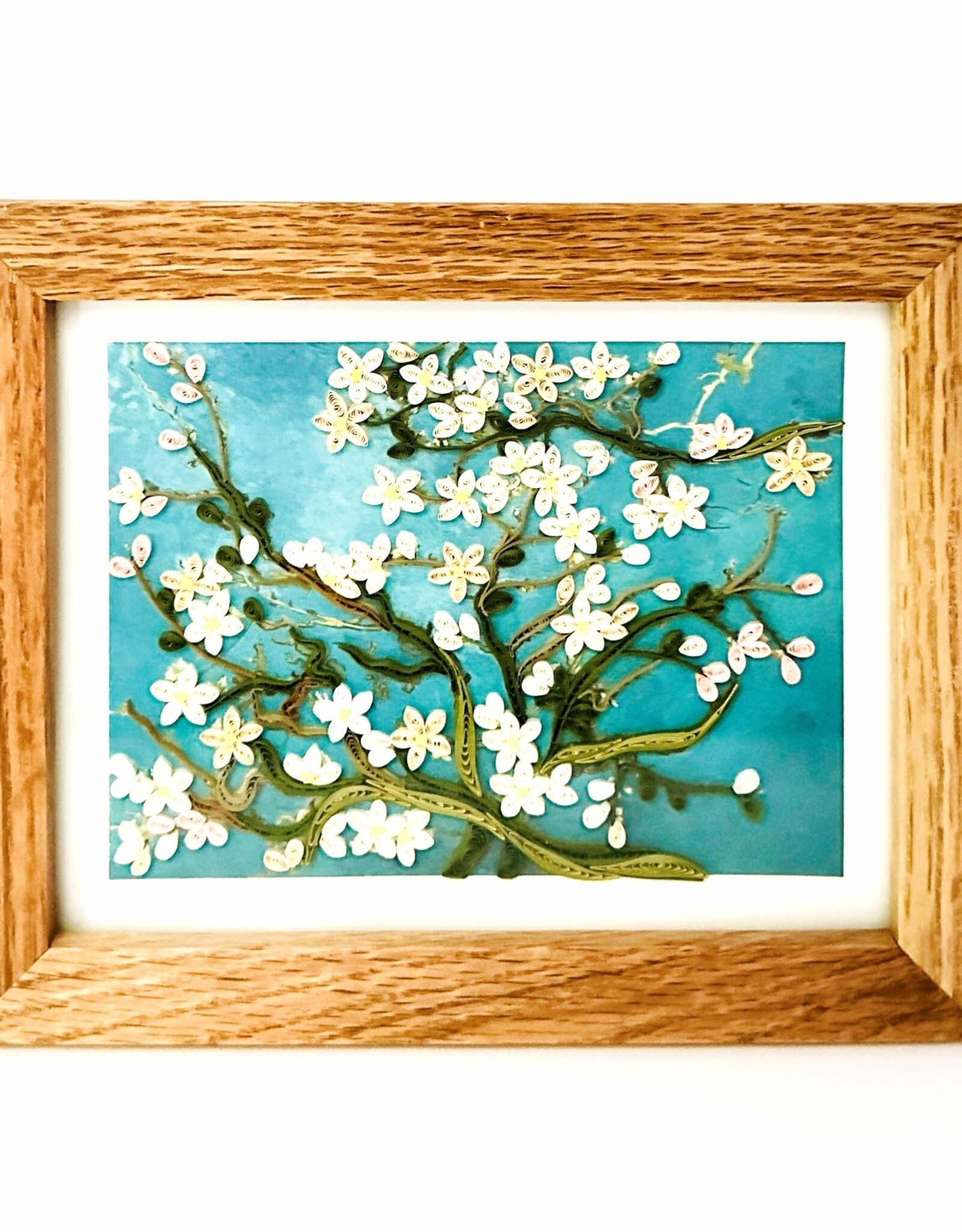 Bunyaad Pakistan Natural Red Oak Wood Frame - 5"x7"