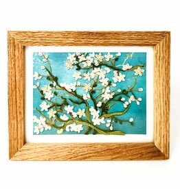 Bunyaad Pakistan Natural Red Oak Wood Frame - 5"x7"