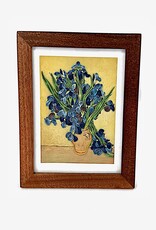 Bunyaad Pakistan Natural Mahogany Wood Frame - 5"x7"