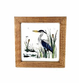 Bunyaad Pakistan 213220 Natural Red Oak Wood Frame - 6"x6"