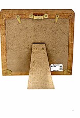 Bunyaad Pakistan Natural Red Oak Wood Frame - 6"x6"