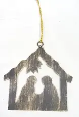 Hopes Unlimited Shimmering Nativity Ornament
