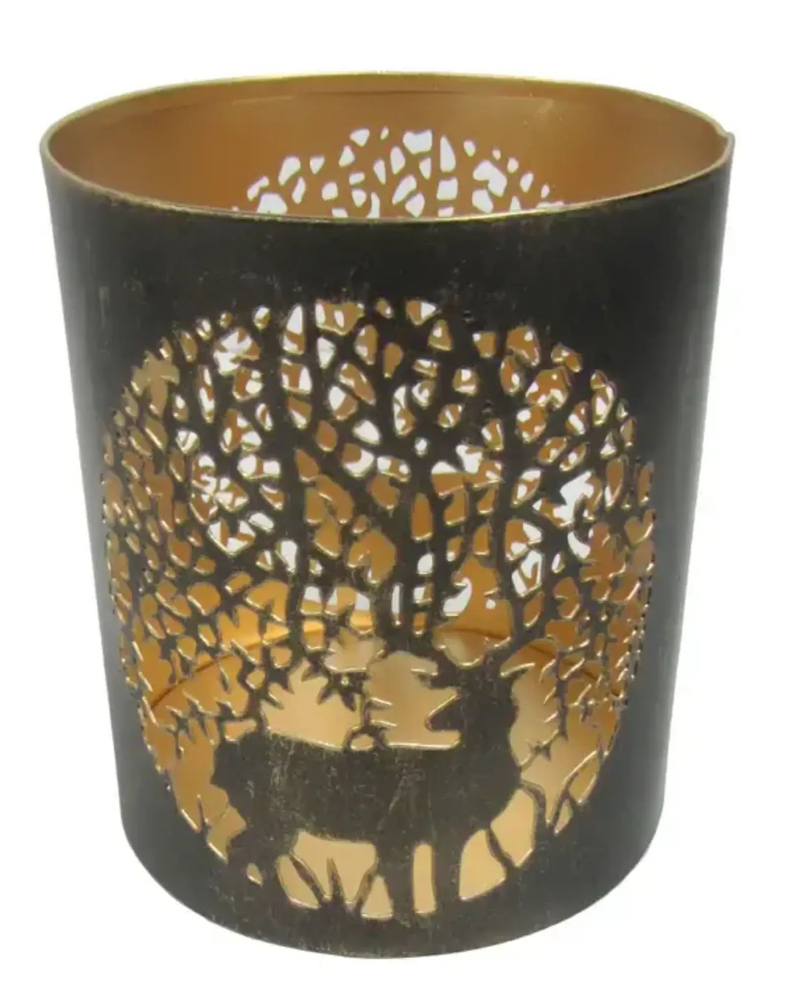 Hopes Unlimited Holiday Reindeer Candle Holder