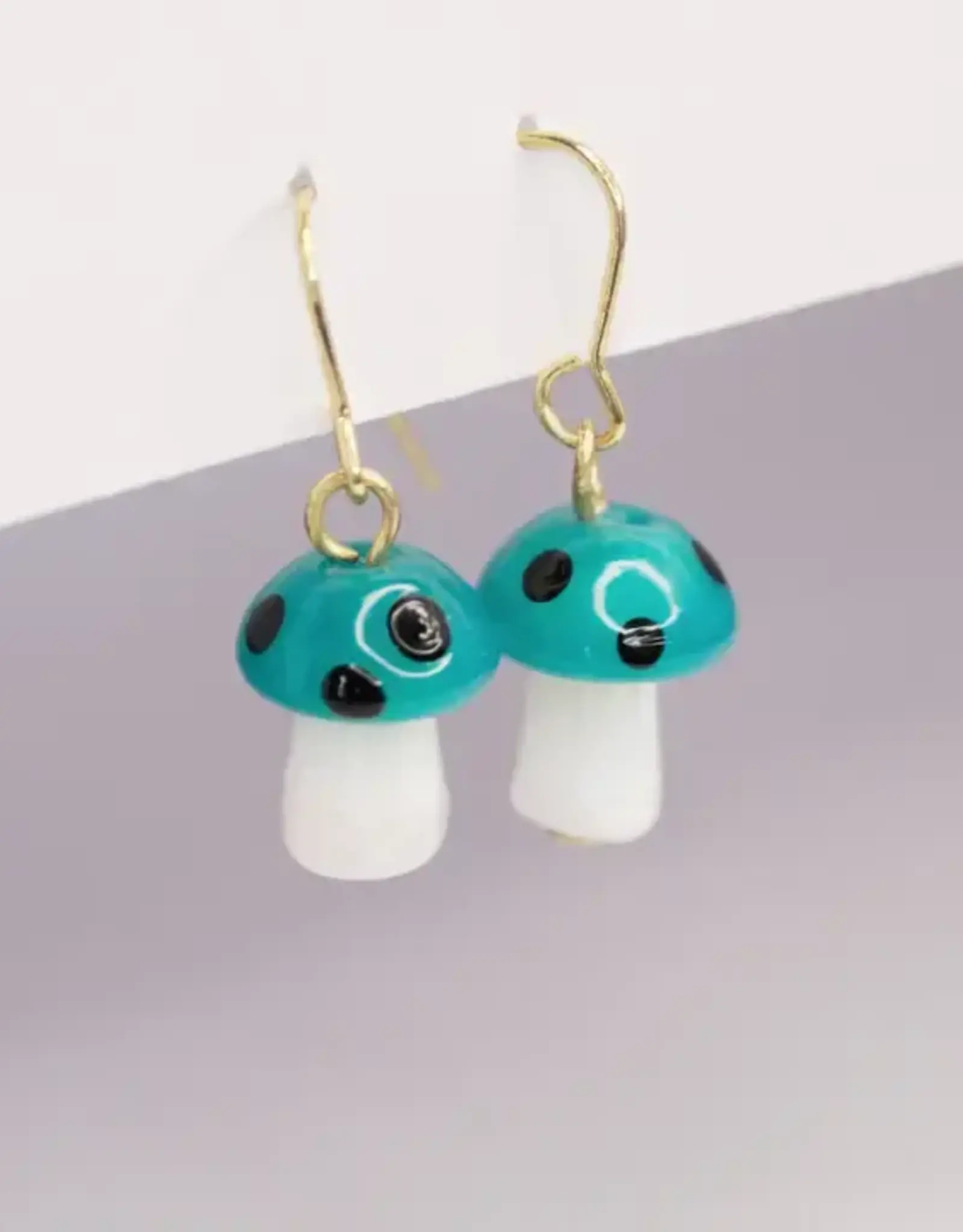 Hopes Unlimited Pixie Dust Mushroom Earrings - Assorted