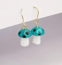 Hopes Unlimited Pixie Dust Mushroom Earrings - Assorted