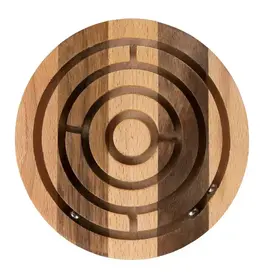 Ten Thousand Villages Handheld Wooden Maze Game