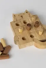 Ten Thousand Villages Kitty Tic Tac Toe