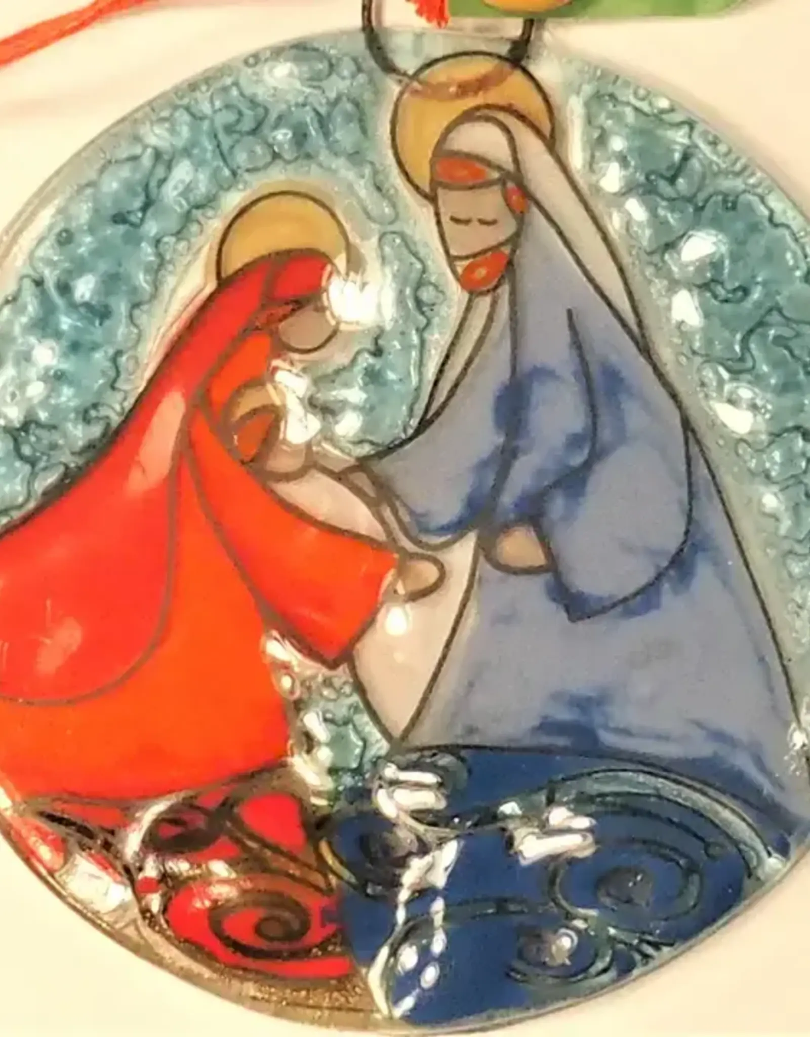 Pampeana Joseph and Mary Ornament
