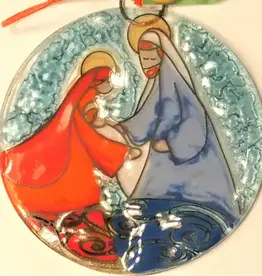 Pampeana Joseph and Mary Ornament