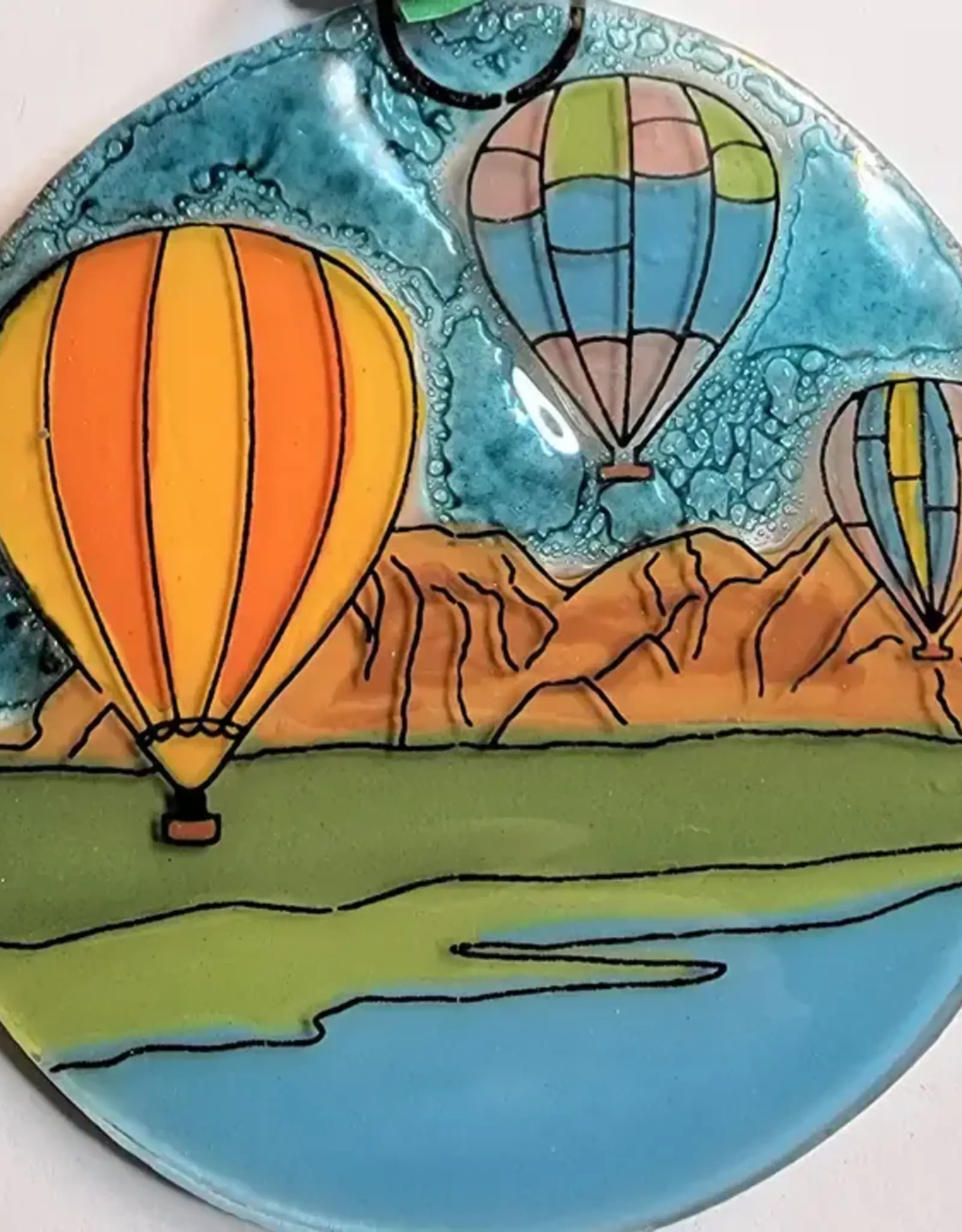 Pampeana Hot Air Balloons Ornament