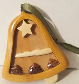 Pampeana Tagua Bell Ornament