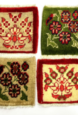 Bunyaad Pakistan Floral Mug Rug Assorted