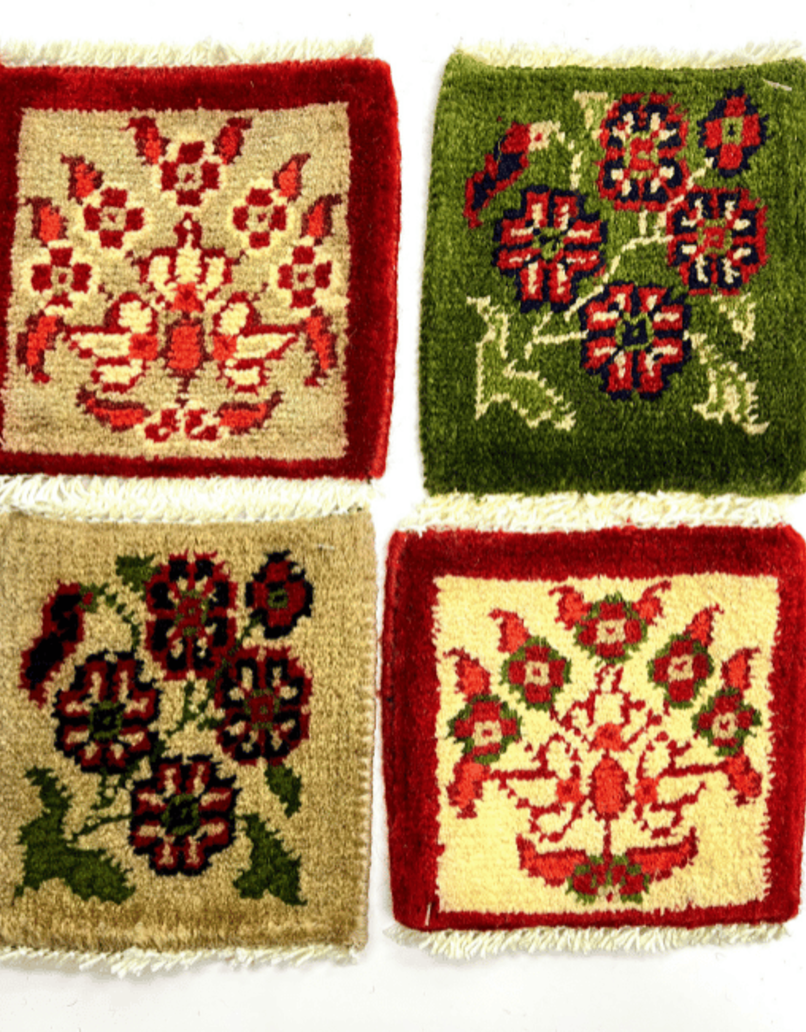 Bunyaad Pakistan Floral Mug Rug Assorted