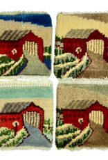 Bunyaad Pakistan Covered Bridge Mug Rug Assorted