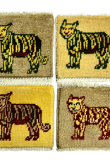 Bunyaad Pakistan Tiger Mug Rug
