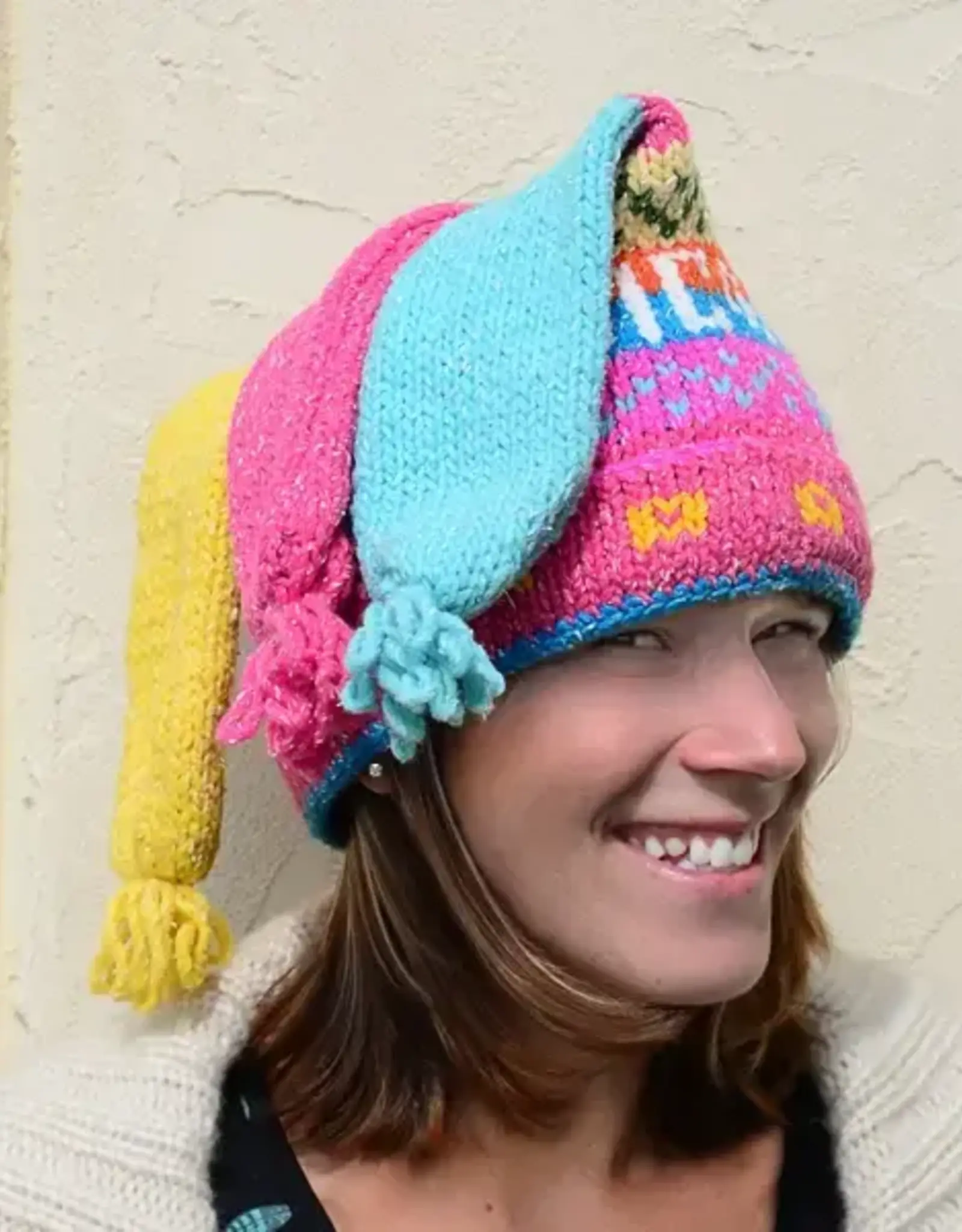 Minga Fair Trade Colorful Jester Hat - Adult