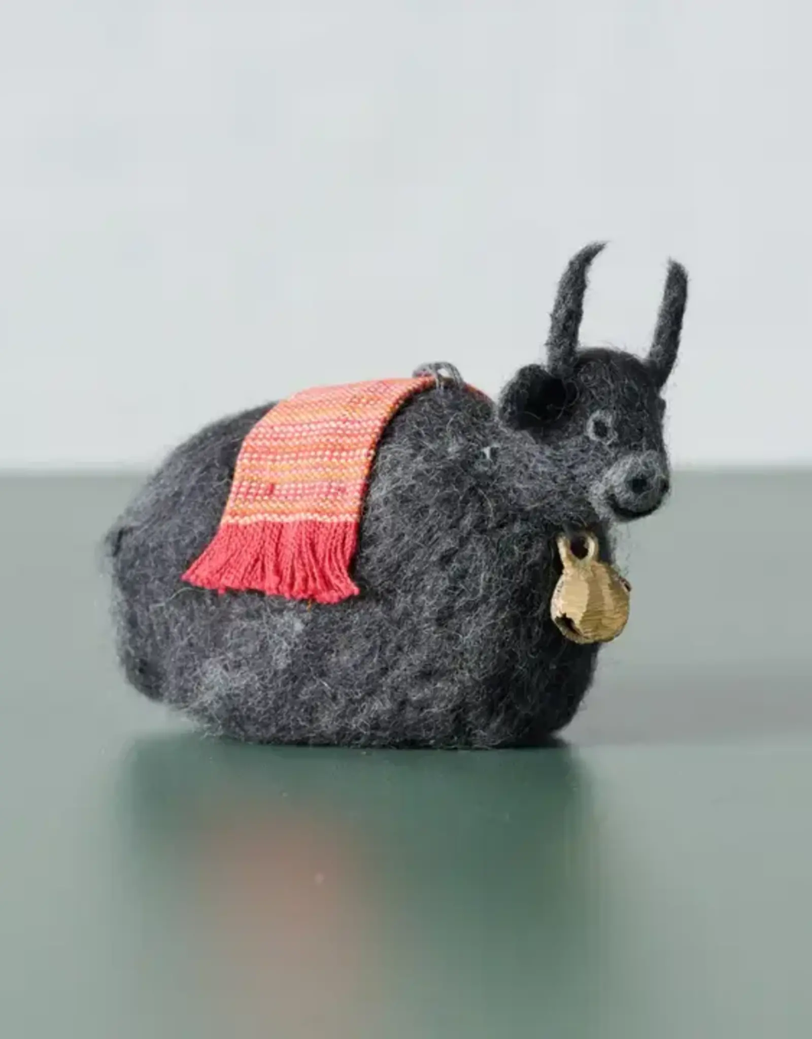 Ten Thousand Villages Wool Yak Ornament