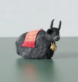Ten Thousand Villages Wool Yak Ornament