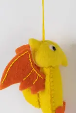 Ten Thousand Villages Flying Dino Ornament