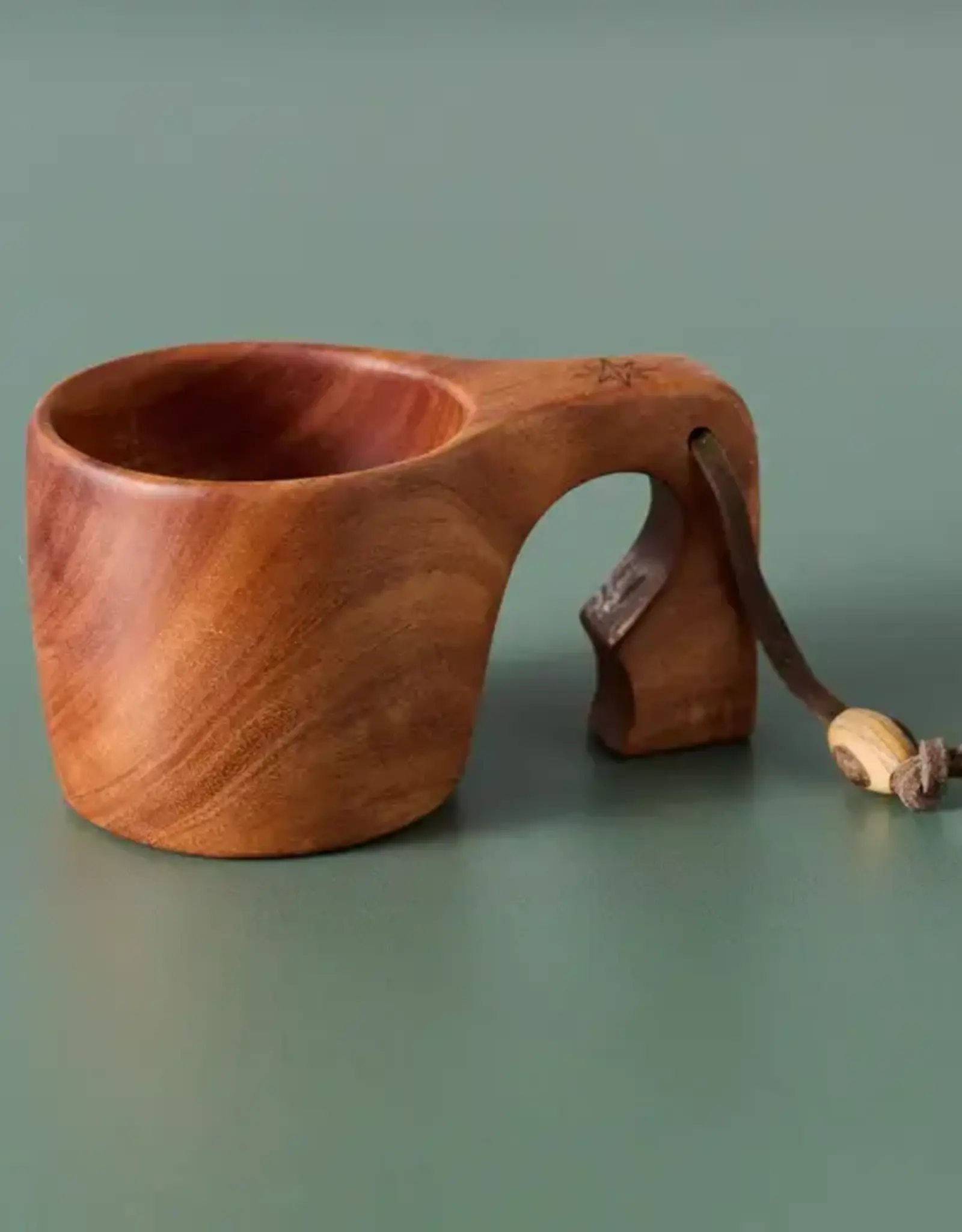 Ten Thousand Villages Wood Kuksa Mug