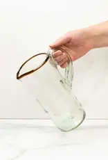 Sobremesa Amber Rim Pitcher