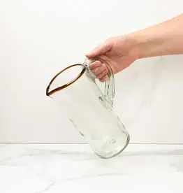 Sobremesa Amber Rim Pitcher