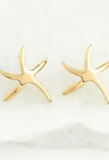 Starfish Project Starfish Hope Studs in Gold
