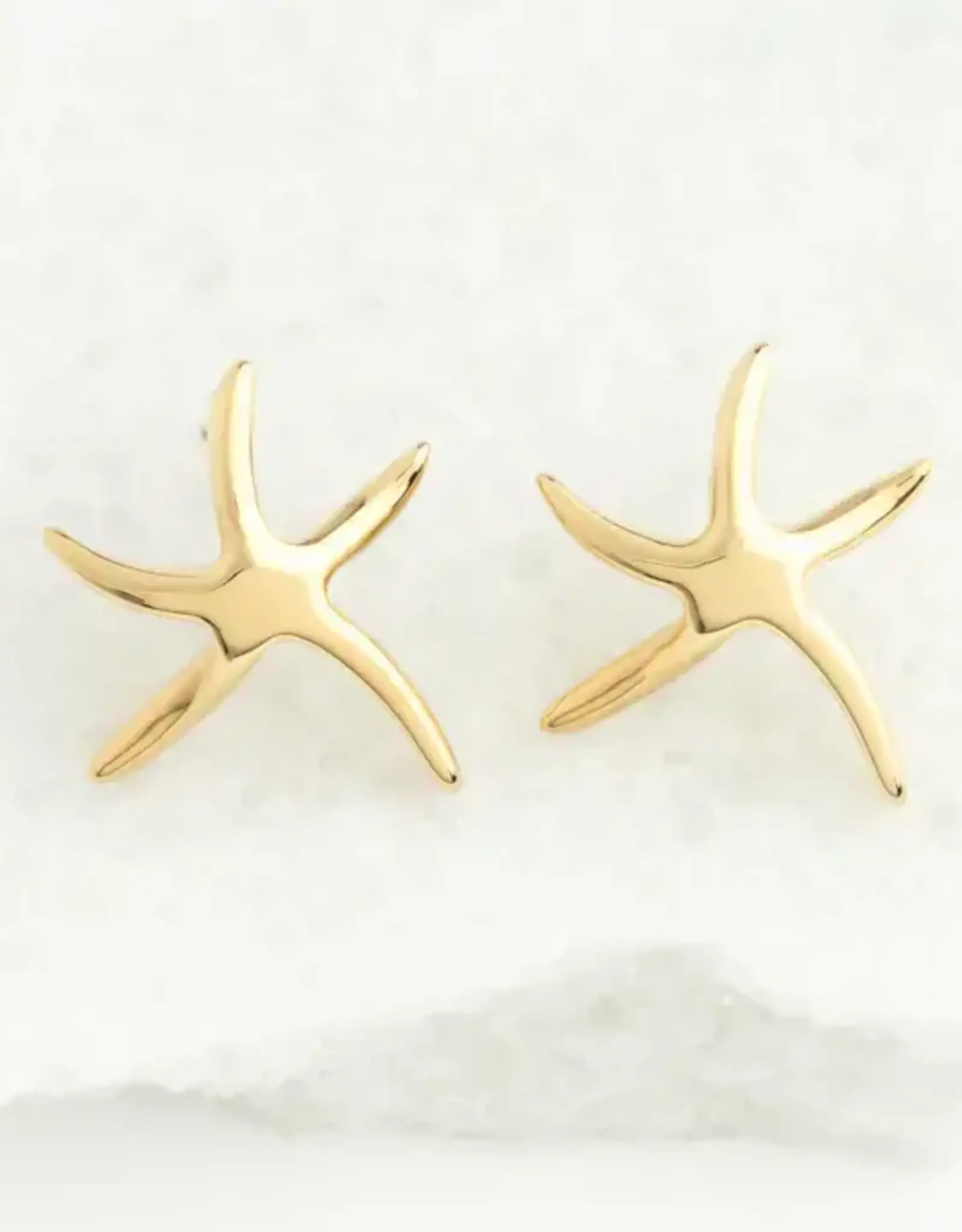 Starfish Project Starfish Hope Studs in Gold