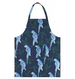 Global Mamas Apron Adult Parrots Spruce