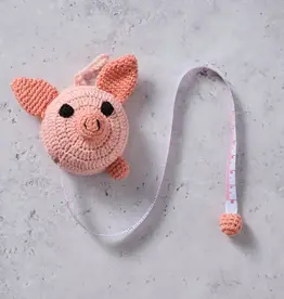 Ten Thousand Villages Pig Measuring Tape