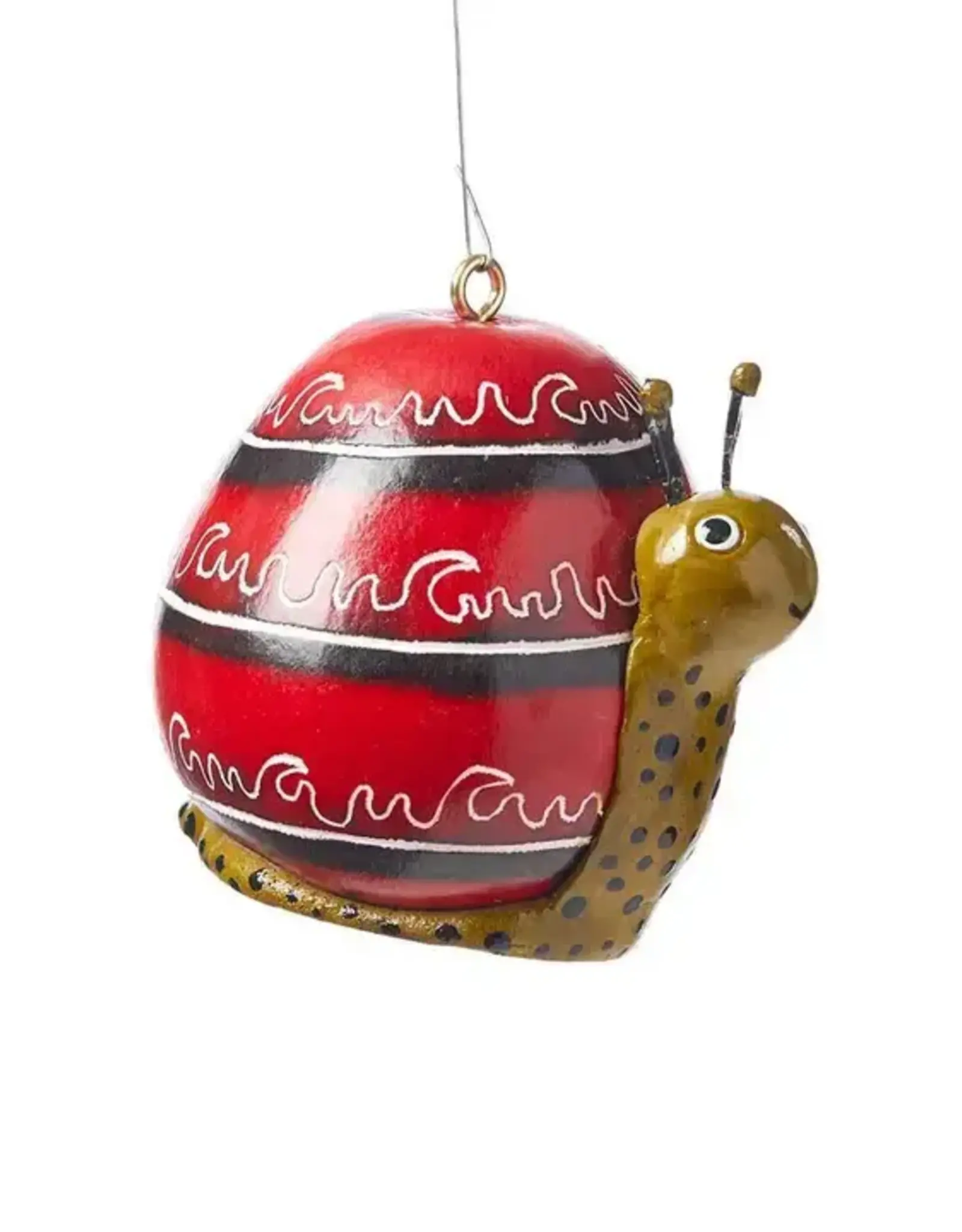 Serrv Babosa Gourd Ornament - Snail