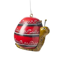 Serrv Babosa Gourd Ornament - Snail