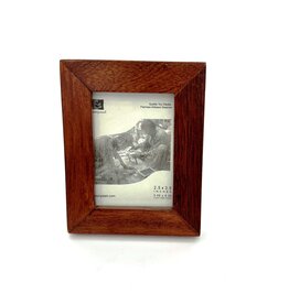 Bunyaad Pakistan 211120 Natural Mahogany Wood Frame - Gift Enclosure