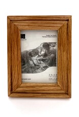 Bunyaad Pakistan 213130 Natural Red Oak Etched Wood Frame - Gift Enclosure