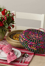 Serrv Sari Lidded Pie Basket
