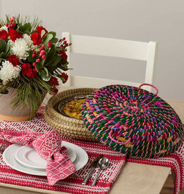 Serrv Sari Lidded Pie Basket