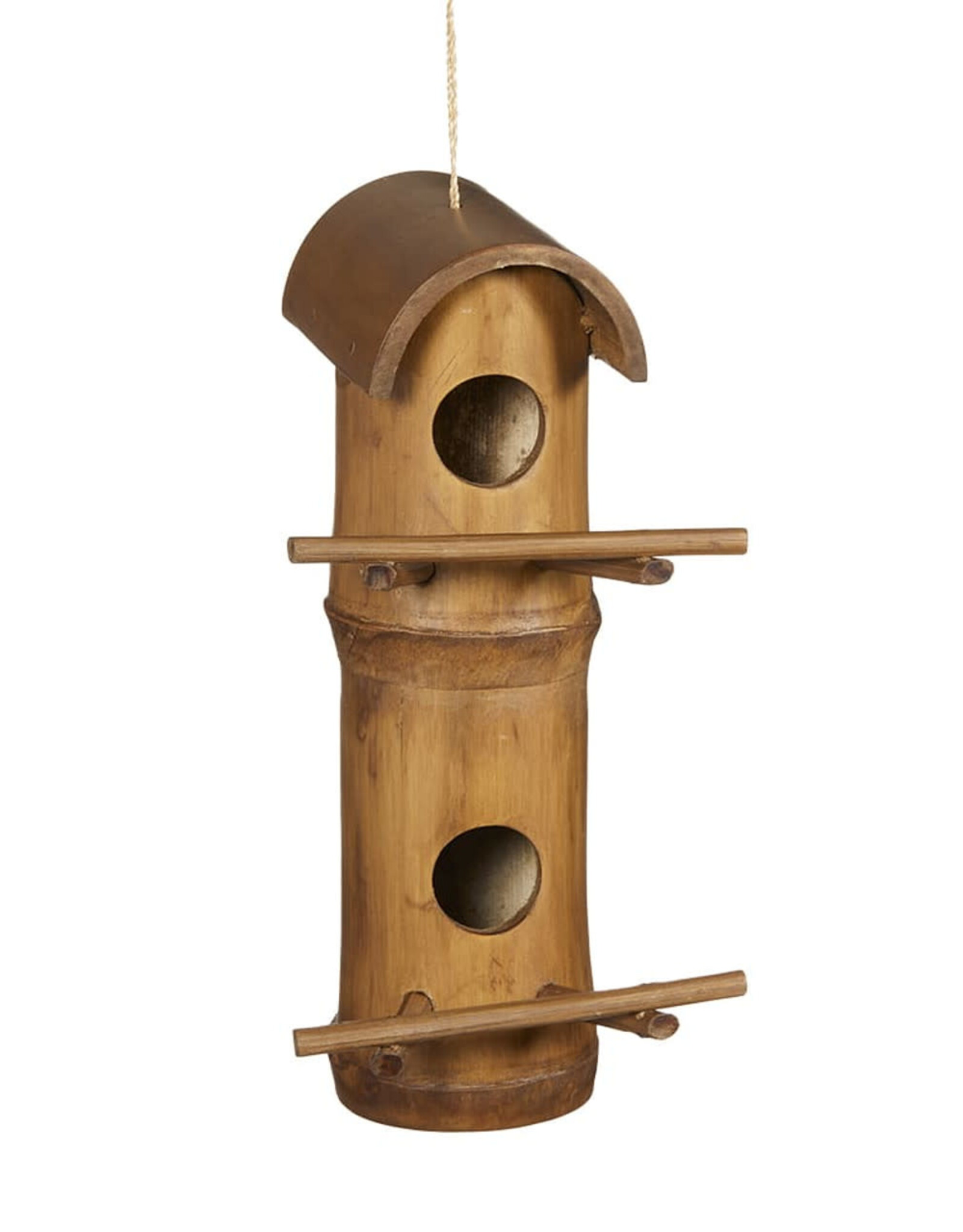 Serrv Townhouse Bamboo Birdhouse