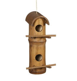 Serrv Townhouse Bamboo Birdhouse