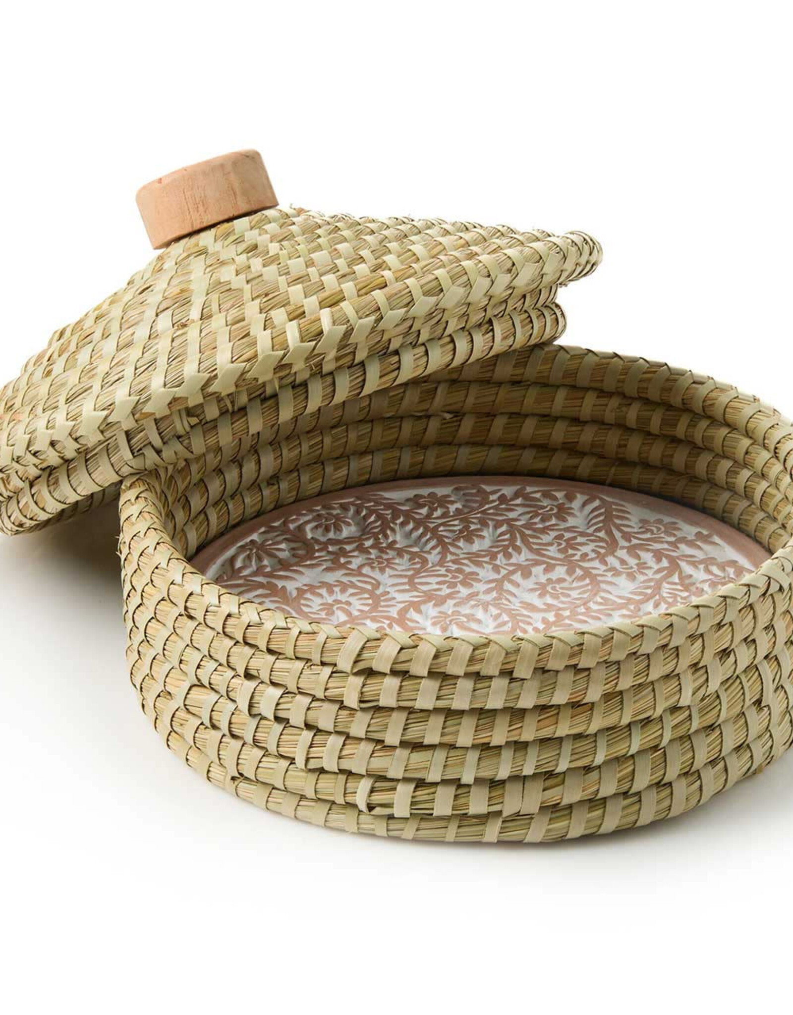 Serrv Lidded Pangara Breadwarmer