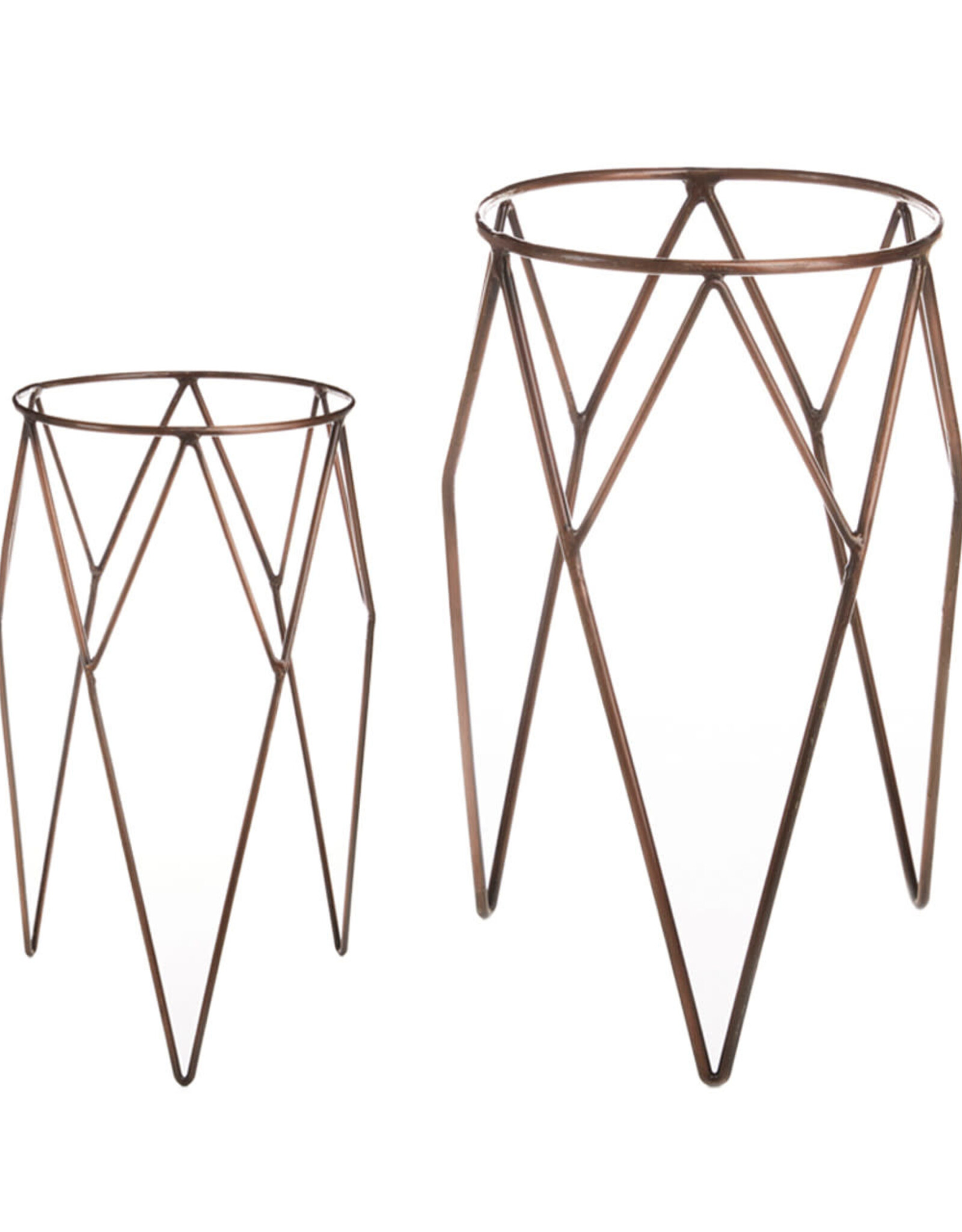 Serrv Large Wire Plant Stands