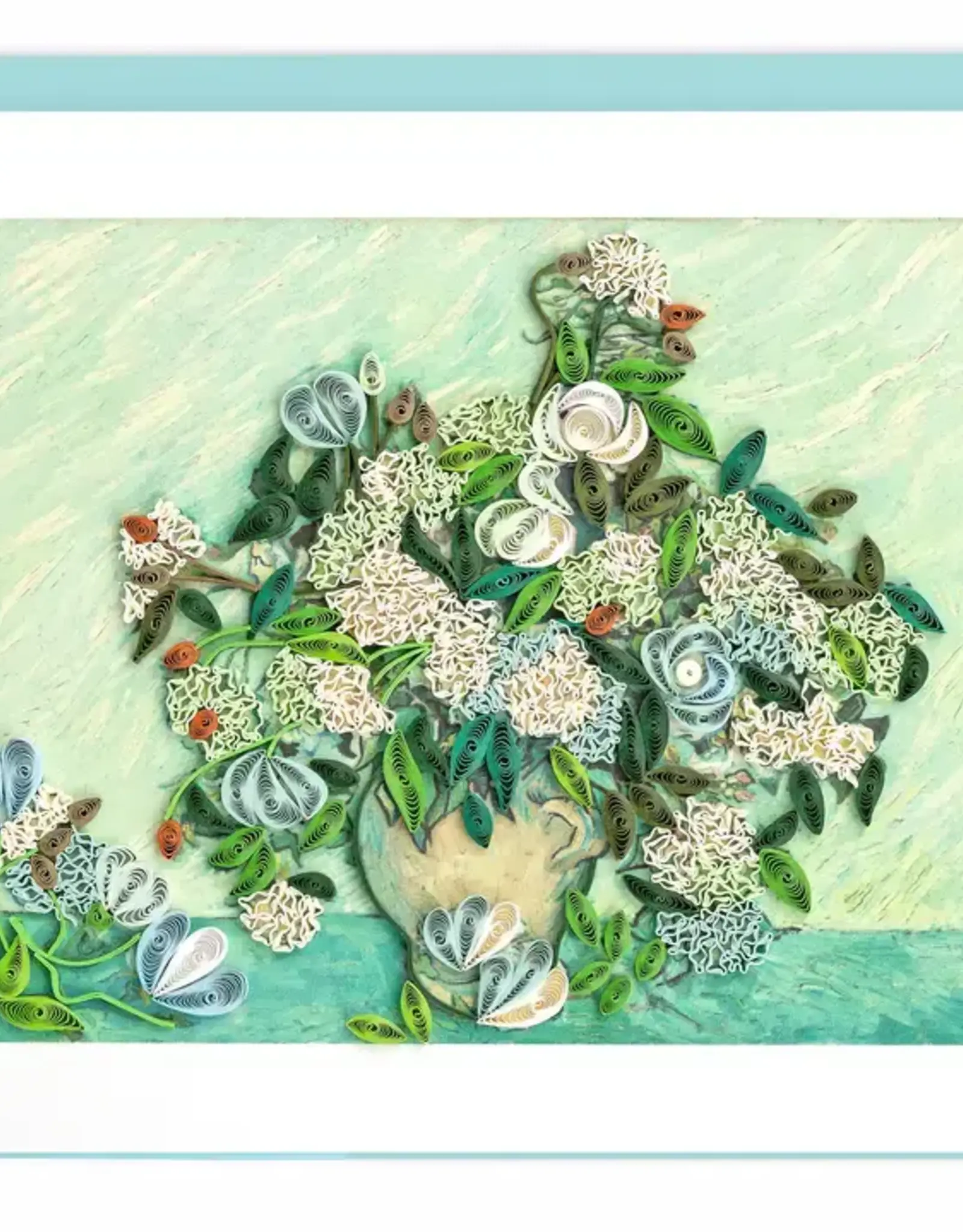 Quilling Card Quilled Roses, Van Gogh - Artist Series