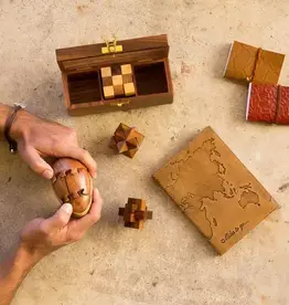 Matr Boomie Wooden Geometric Puzzle Set