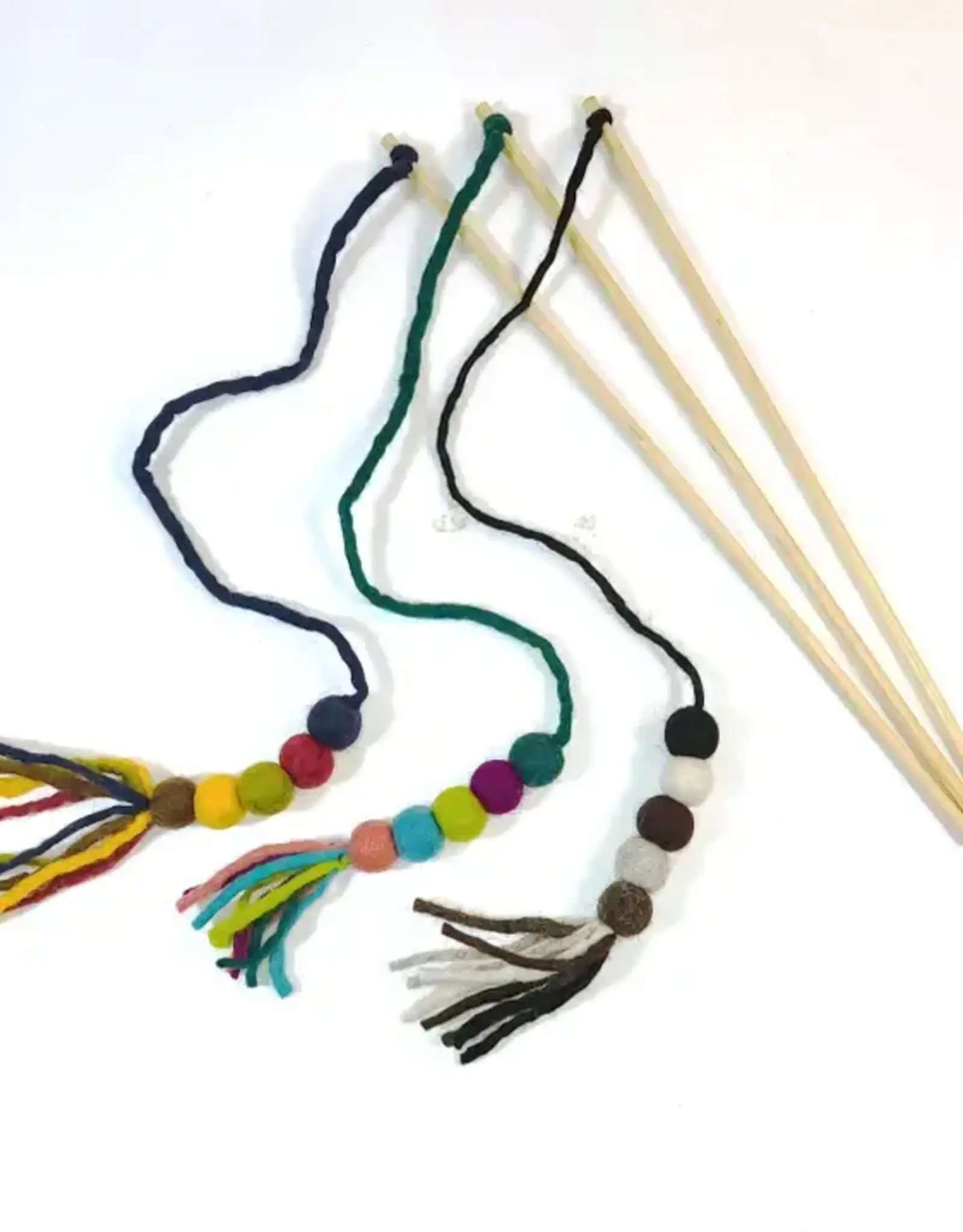 Dharma Dog Karma Cat Fringed Ball Teaser