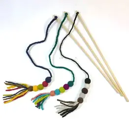 Dharma Dog Karma Cat Fringed Ball Teaser