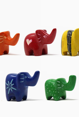 Global Crafts Tiny Elephants -  Kisii Stone 1.5 - 2"