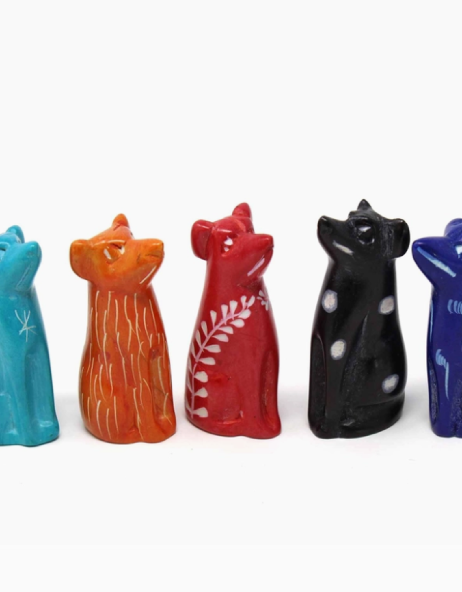 Global Crafts Tiny Dogs - Kisii Stone 1.5 - 2"